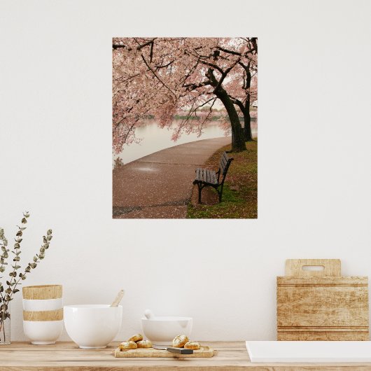 Cherry Blossom Canvas Print (Keuken)