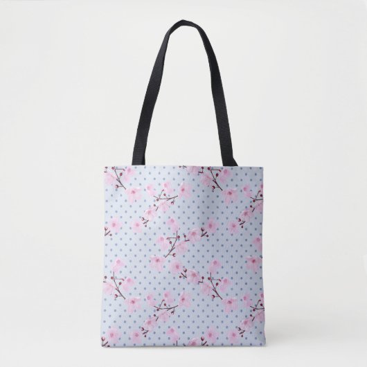 Cherry blossom Canvas tas (Voorkant)