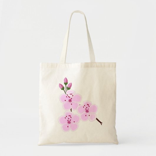 Cherry Blossom Canvas tas (Voorkant)