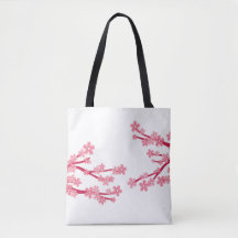 Cherry Blossom Canvas tas