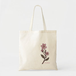 Cherry Blossom Canvas tas