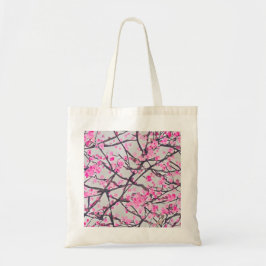 Cherry Blossom Canvas Tas