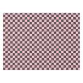 Cherry blossom checkered board pattern tafelkleed (Voorkant (Horizontaal))