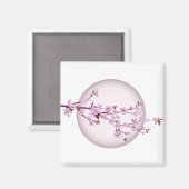Cherry Blossom Cherry Tree Japan Sakura Magneet (Voorkant / Achterkant)