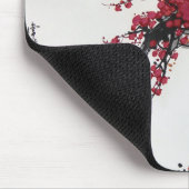 Cherry Blossom - Chinees schilderen Mousepad Muismat (Hoek)