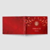 Cherry Blossom Chinese Wedding Gastenboek (Volledig)