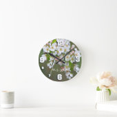 Cherry Blossom Clock Ronde Klok (Huis)