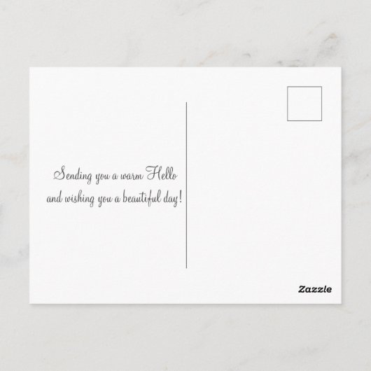 Cherry Blossom close Briefkaart (Achterkant)