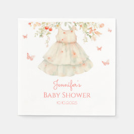 Cherry Blossom Clothesline Baby shower Servet