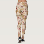 Cherry Blossom Coffee Cozy Pattern (10) Leggings (Achterkant)