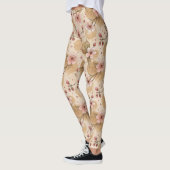 Cherry Blossom Coffee Cozy Pattern (10) Leggings (Links)