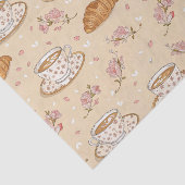 Cherry Blossom Coffee Cozy Pattern (2) Tissuepapier (Detail)