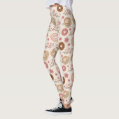 Cherry Blossom Coffee Cozy Pattern (3) Leggings (Links)