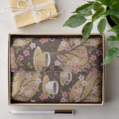 Cherry Blossom Coffee Cozy Pattern (8) Tissuepapier (Geschenk)