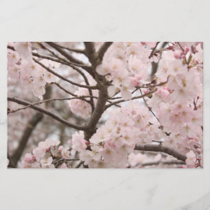 Cherry Blossom Craft Paper Briefpapier