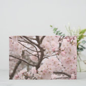 Cherry Blossom Craft Paper Briefpapier (Staand voorkant)
