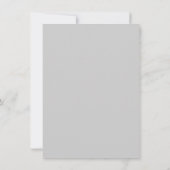 Cherry Blossom Custom Wedding Invitations Kaart (Achterkant)
