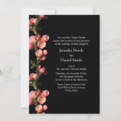 Cherry Blossom Custom Wedding Invitations Kaart (Voorkant)