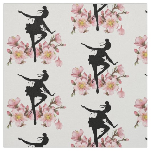 Cherry Blossom Dancer Stof (Swatch)