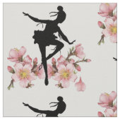 Cherry Blossom Dancer Stof (Close Up)