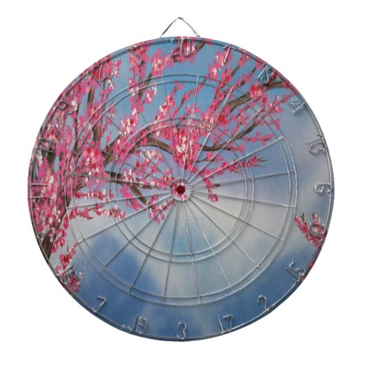 Cherry Blossom Dartbord (Voorkant)