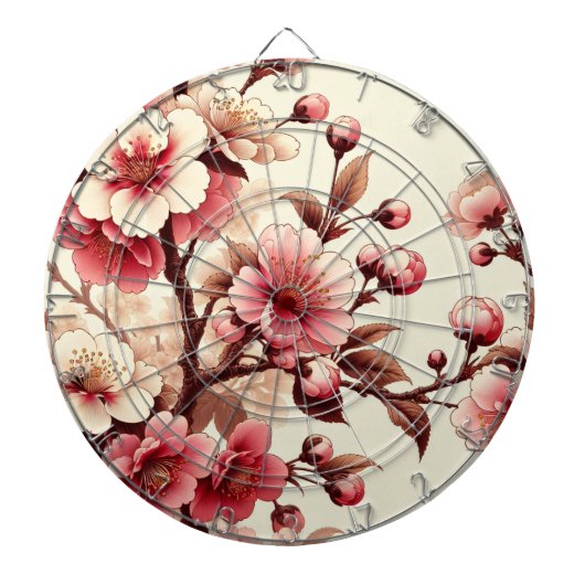 Cherry Blossom Dartbord (Voorkant)