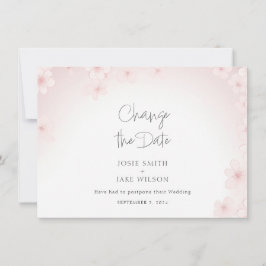 Cherry Blossom  De datumkaart wijzigen Save The Date