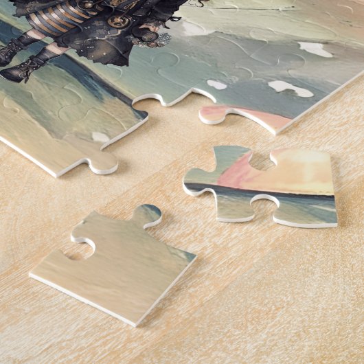 Cherry Blossom decoratieve puzzel Legpuzzel (Zijkant)