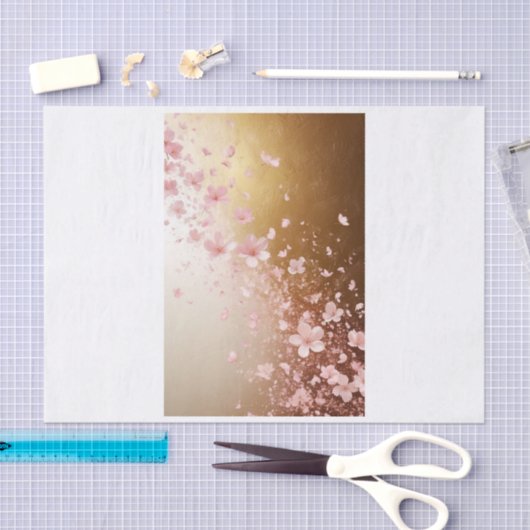 Cherry blossom decoupage tissue papier (Craft)