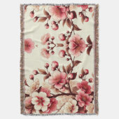 Cherry Blossom Deken (Voorkant Verticaal)