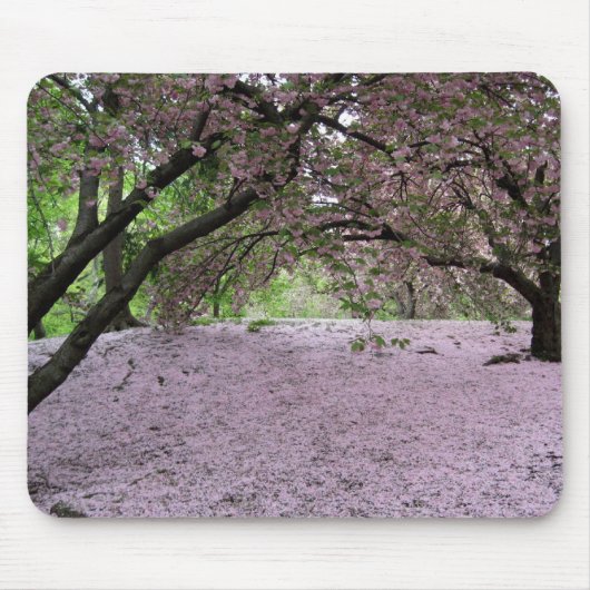 Cherry Blossom Deken Mousepad Muismat (Voorkant)