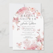 Cherry Blossom Delight Bridal Shower Uitnodiging (Voorkant)