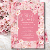 Cherry Blossom Delight Bridal Shower Uitnodigingen