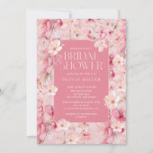 Cherry Blossom Delight Bridal Shower Uitnodigingen (Voorkant)