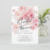 Cherry Blossom Delight Vrijgezellenfeest Kaart (Staand voorkant)