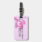 Cherry Blossom Design - Bagagelabel (Voorkant verticaal)