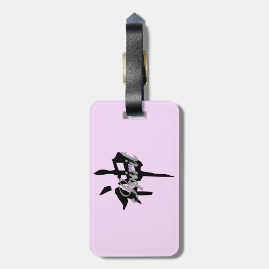 Cherry Blossom Design - Bagagelabel (Achterkant verticaal)