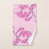 Cherry Blossom Design - Bathroom Set Bad Handdoek (Handdoek)