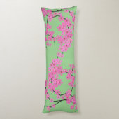 Cherry Blossom Design Body Pillow Lichaamskussen (Achterkant (Verticaal))