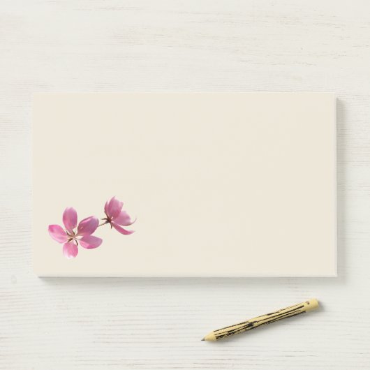 Cherry Blossom Design Post-It Notes (Op bureau)