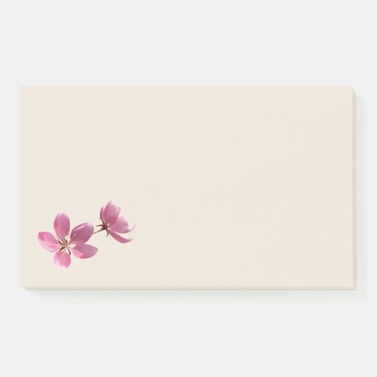 Cherry Blossom Design Post-It Notes (Voorkant)