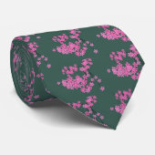 Cherry Blossom Design - Stropdas (Opgerold)