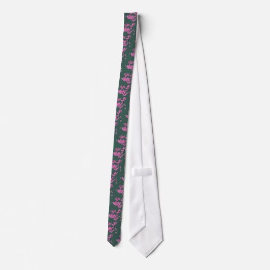 Cherry Blossom Design - Stropdas (Achterkant)