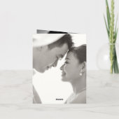 Cherry Blossom & Double Happiness Chinese Wedding Bedankkaart (Achterkant)