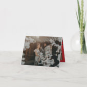 Cherry Blossom & Double Happiness Chinese Wedding Bedankkaart (Achterkant)