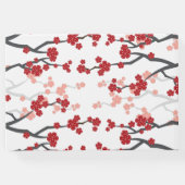 Cherry Blossom & Double Happiness Chinese Wedding Gastenboek (Achterkant)