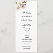 Cherry Blossom Double Sided Flat Program Programmakaart (Voorkant)