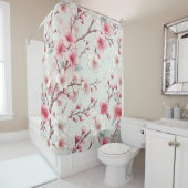 Cherry Blossom Douchegordijn (In situ)