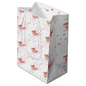 Cherry Blossom Dream: Koi Fish Art Print  Medium Cadeauzakje (Achterkant Gekanteld)