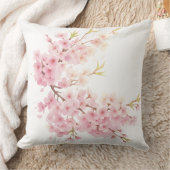 Cherry Blossom Dreams – Floral Art Kussen (Deken)